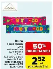 Carrefour Baton malinowy Fruit Mood oferta