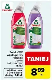 Carrefour Płyn do wc malinowy Frosch oferta
