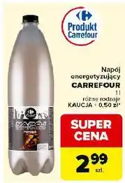 Carrefour Napój energetyczny Carrefour oferta