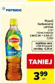 Carrefour Napój lemon Lipton Ice Tea oferta