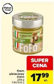 Carrefour Krem pistacjowy Fofo oferta