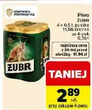 Carrefour Piwo Żubr 1768 oferta