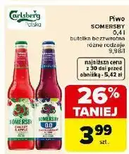 Carrefour Piwo Somersby Blackcurrant & Lime oferta