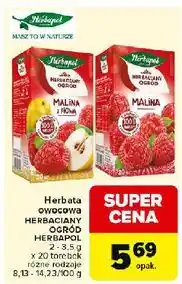 Carrefour Herbata malina Herbapol Herbaciany Ogród oferta