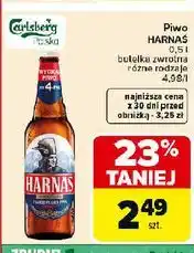 Carrefour Piwo Harnaś Jasne Pełne oferta
