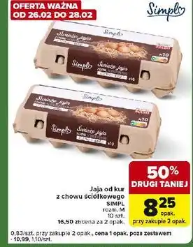 Jaja ściółkowe kl.m Simpl