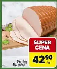 Carrefour Express Szynka litewska oferta