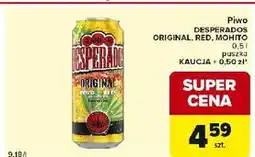 Carrefour Express Piwo Desperados Mojito oferta