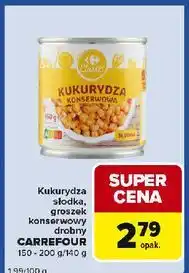 Carrefour Express Groszek konserwowy ekstra drobny Carrefour oferta