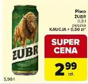 Carrefour Express Piwo Żubr 1768 oferta