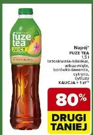 Carrefour Express Napój black ice tea lemon lemongrass Fuzetea oferta