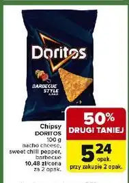 Carrefour Express Chipsy kukurydziane o smaku słodkiego chilli Doritos oferta