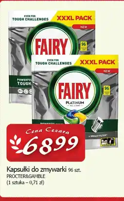 Delikatesy Centrum Kapsułki do zmywarki Fairy oferta