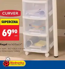 Biedronka Regał Curver oferta