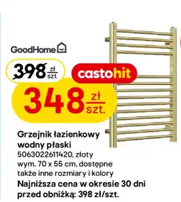 Castorama Grzejnik łazienkowy GoodHome oferta