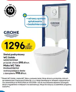 Castorama Stelaż wc Grohe oferta