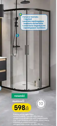 Castorama Kabina prysznicowa GoodHome oferta