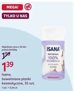 Rossmann Płatki kosmetyczne Isana oferta