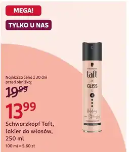 Rossmann Lakier do włosów Schwarzkopf oferta