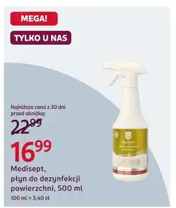 Rossmann Płyn do dezynfekcji Medisept oferta