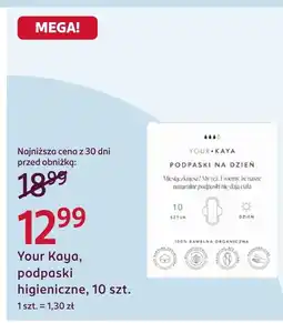 Rossmann Podpaski Your KAYA oferta