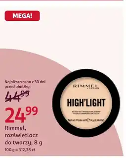 Rossmann Rozświetlacz do twarzy Rimmel oferta