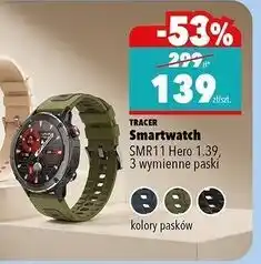 Biedronka Smartwatch hero 1.39 Tracer oferta