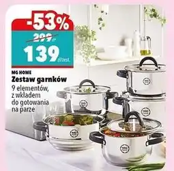 Biedronka Zestaw garnków Mg Home oferta