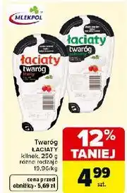 Carrefour Twaróg półtłusty Łaciaty oferta