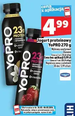 Topaz Jogurt proteinowy YoPRO oferta