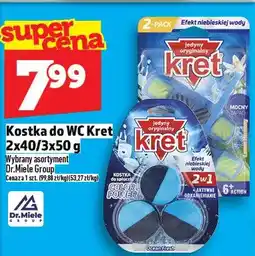Topaz Kostka do WC Kret 2x40 oferta