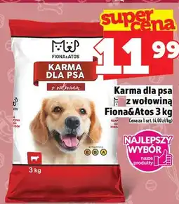 Topaz Karma dla psa z wołowiną Fiona&Atos oferta