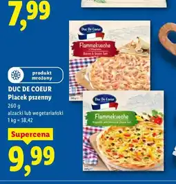 Lidl Placek pszenny alzacki lub wegetariański oferta