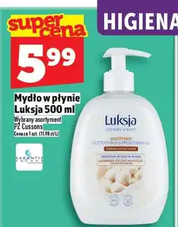 Topaz Mydło w płynie Luksja oferta