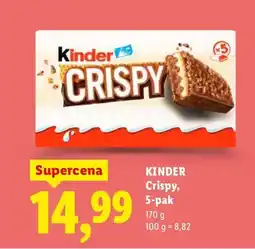 Lidl Batoniki Crispy 5-pak oferta