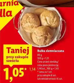Lidl Bułka ziemniaczana oferta