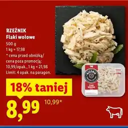 Lidl Flaki wołowe oferta