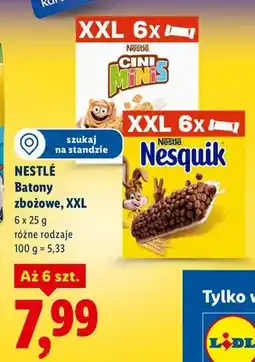 Lidl Batony zbożowe XXL oferta