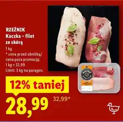 Lidl Kaczka - filet ze skórą oferta