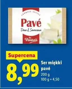 Lidl Ser miękki pavé oferta
