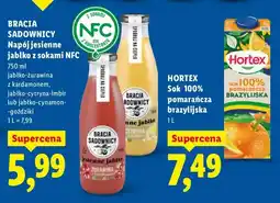 Lidl Sok 100% pomarańcza brazylijska oferta