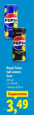 Lidl Twist lub Lemon Zero oferta