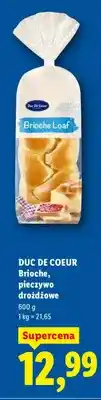 Lidl Brioche pieczywo drożdżowe oferta