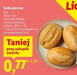 Lidl Bułka pszenna oferta