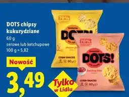 Lidl Chipsy kukurydziane oferta