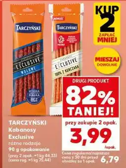 Kaufland TARCZYŃSKI Kabanosy Exclusive oferta