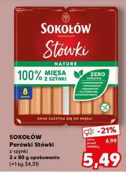 Kaufland SOKOŁÓW Parówki Stówki oferta