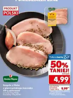 Kaufland Szycle z fileta z piersi polskiego kurczaka oferta