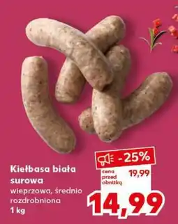 Kaufland Kiełbasa biała surowa oferta