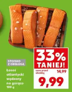 Kaufland Łosoś atlantycki wędzony na gorąco 100 g oferta